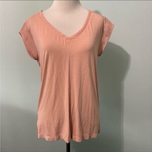 Merona light pink short sleeve shirt